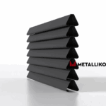 Ламели для забора жалюзи Premium U RAL 7024 – порошковое покрытие, толщина 0,45 мм в Туапсе | фото 4