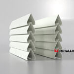 Ламели для забора жалюзи Luxe Л RAL 9010 – покрытие порошковое, толщина 0,45 мм в Туапсе | фото 2