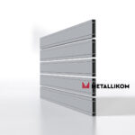 Планкен для забора 120 mm RAL 7004 – покрытие порошковое, толщина 0,45 мм в Туапсе | фото 3