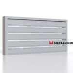Планкен для забора 120 mm RAL 7004 – покрытие порошковое, толщина 0,45 мм в Туапсе | фото 4