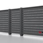 Планкен для забора ранчо 120 mm RAL 7024 – покрытие матовое, толщина 0,45 мм в Туапсе | фото 6